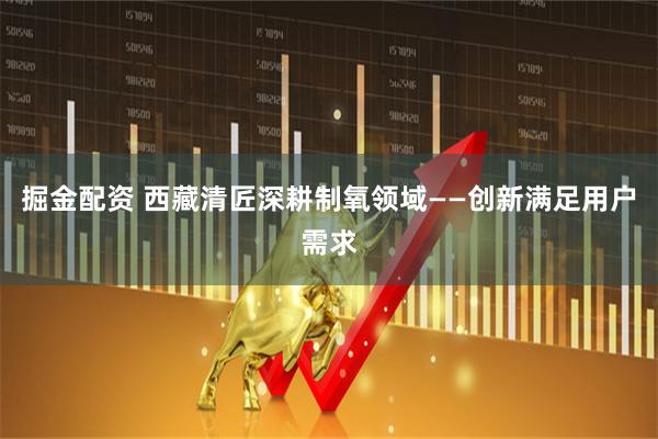 掘金配资 西藏清匠深耕制氧领域——创新满足用户需求
