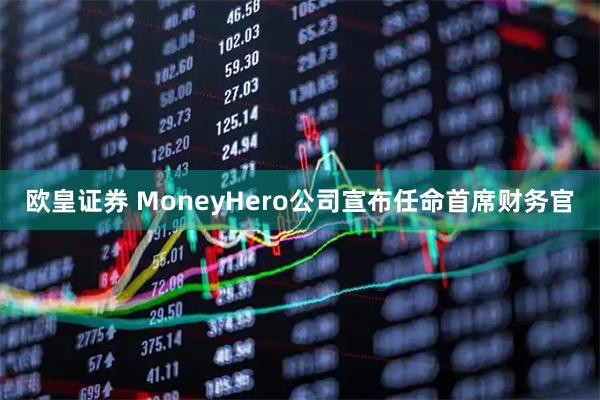 欧皇证券 MoneyHero公司宣布任命首席财务官